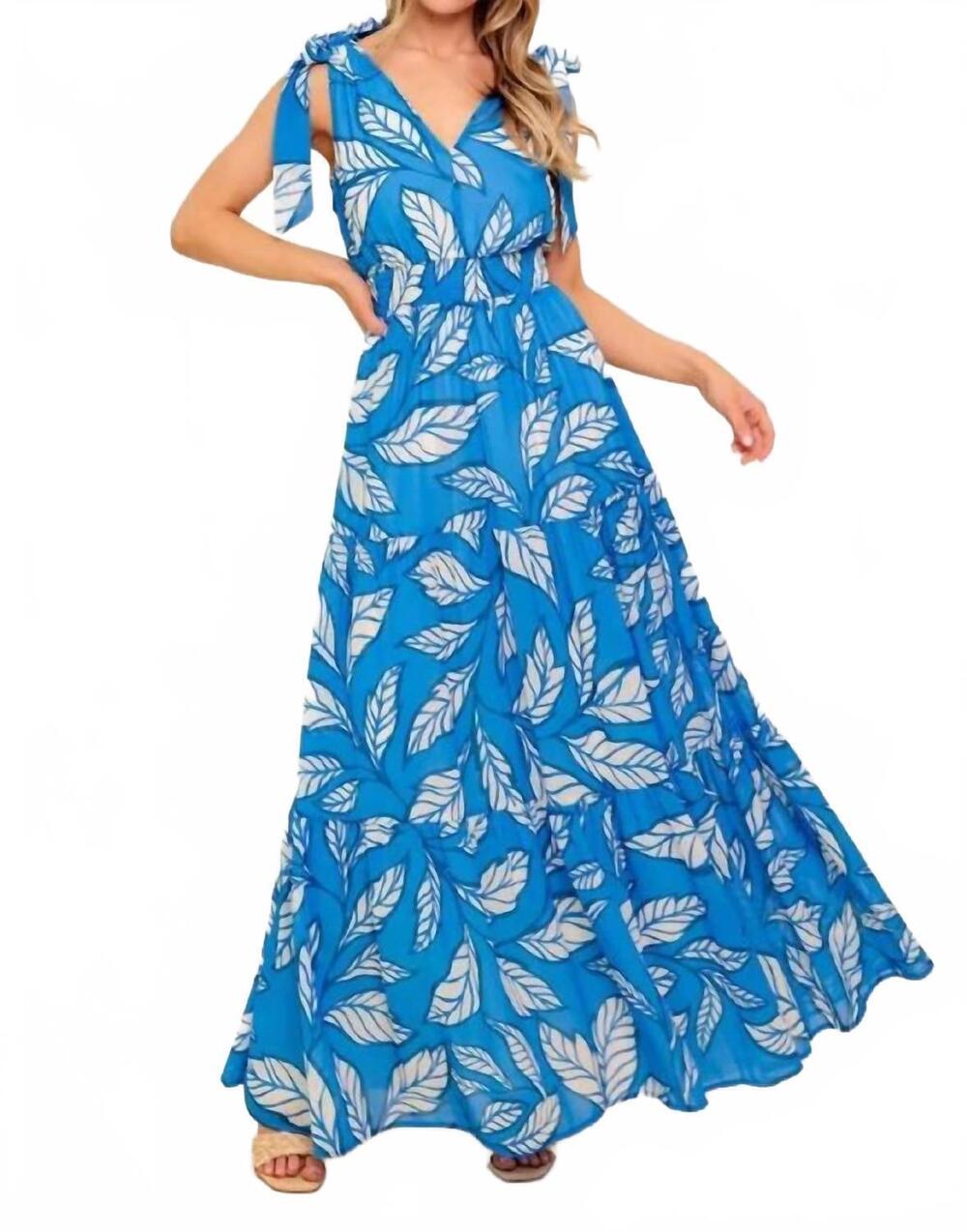 NEW FLYING TOMATO feathers fashion show dreams dress in blue